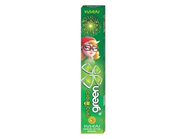 10cm Sparklers Green